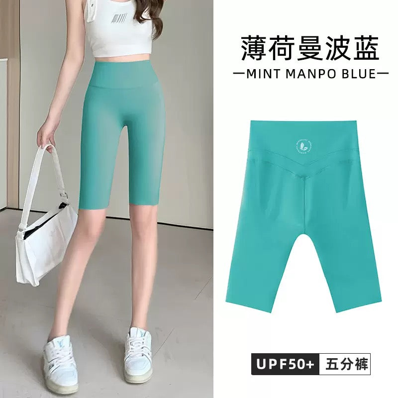High-Waisted 5” Shark Shorts