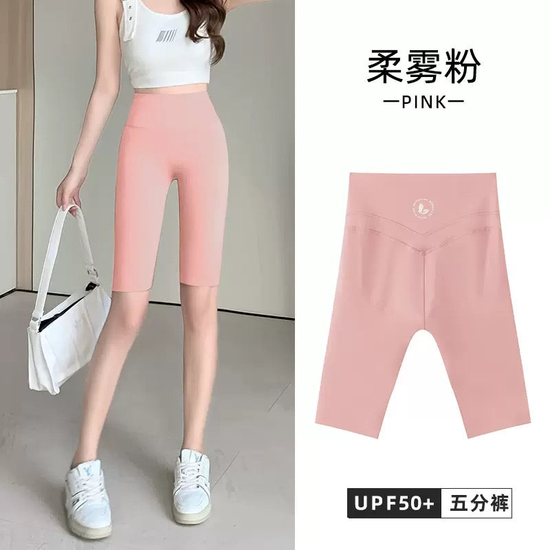 High-Waisted 5” Shark Shorts