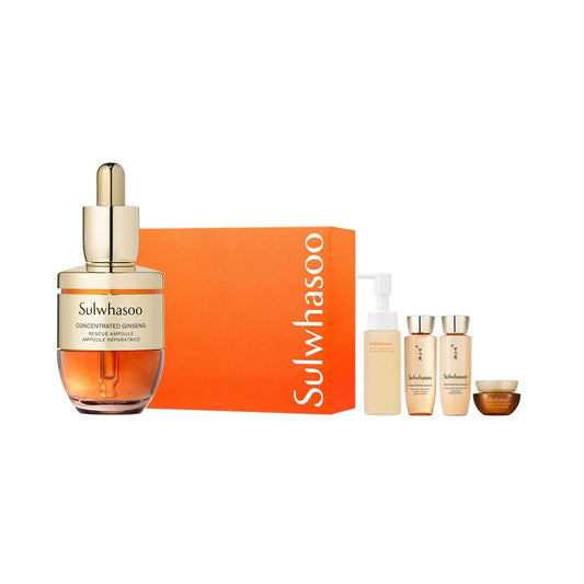 Sulwhasoo Concentrated Ginseng Rescue Ampoule Set