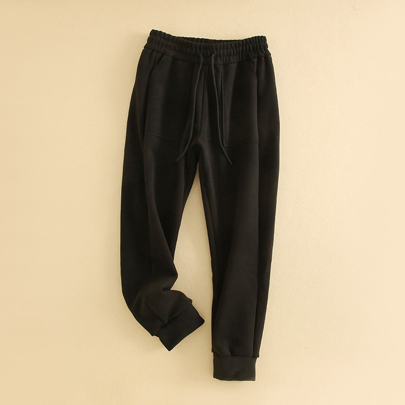 Women 7-Grade Wind Block Inner Sueded Knit Pants