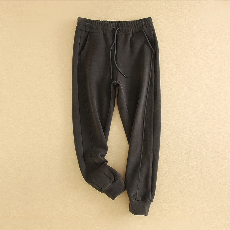 Women 7-Grade Wind Block Inner Sueded Knit Pants