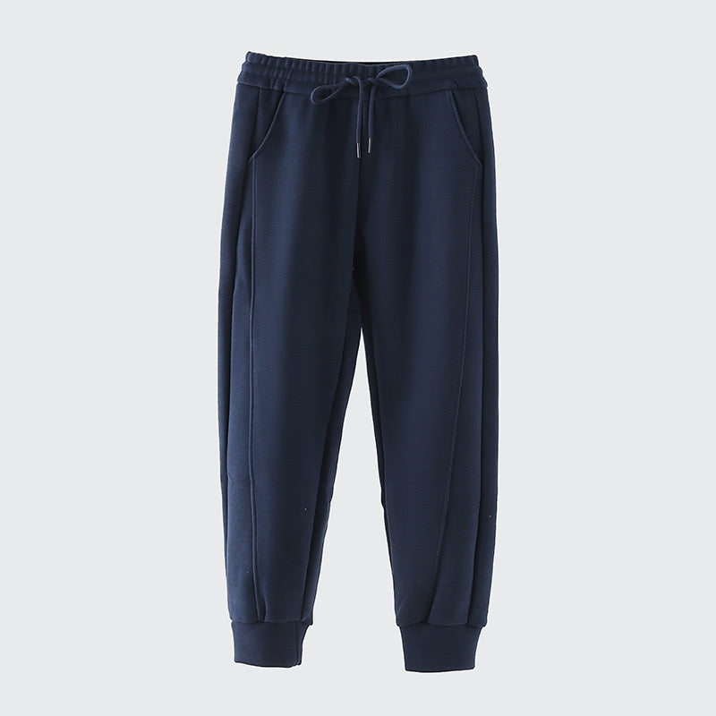 Men 7-Grade Wind Block Inner Sueded Knit Pants