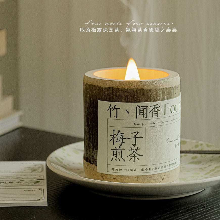 Bamboo Candle