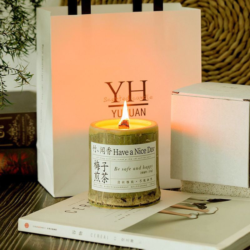 Bamboo Candle