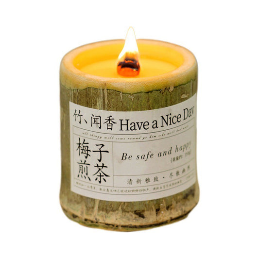 Bamboo Candle