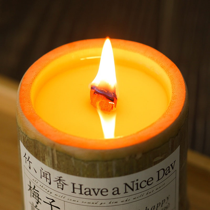 Bamboo Candle